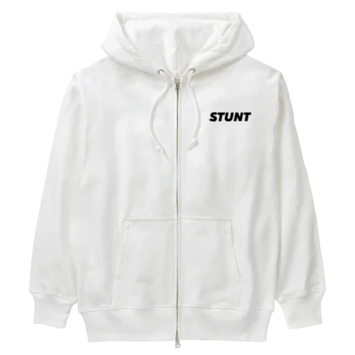 STUNT ロゴアイテム Heavyweight Zip Hoodie