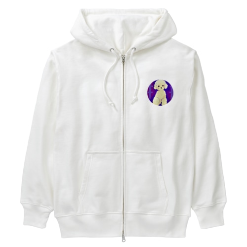 トイプードル Heavyweight Zip Hoodie