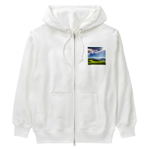 風景　幻想的 Heavyweight Zip Hoodie