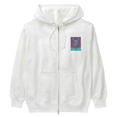 TWO-TONE-ONE Heavyweight Zip Hoodie