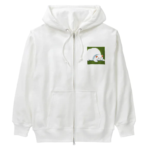 抹茶の魔法眠り Heavyweight Zip Hoodie