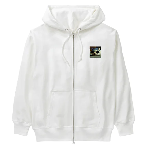 宇宙猫 Heavyweight Zip Hoodie