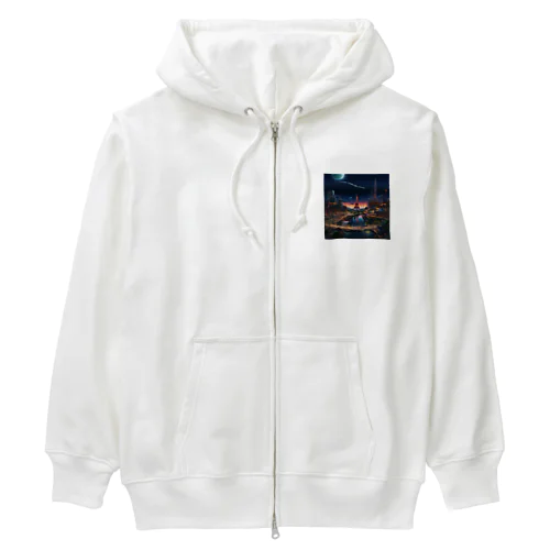 未来のエッフェル塔 Heavyweight Zip Hoodie