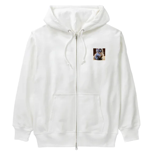 にゃんこちゃん Heavyweight Zip Hoodie