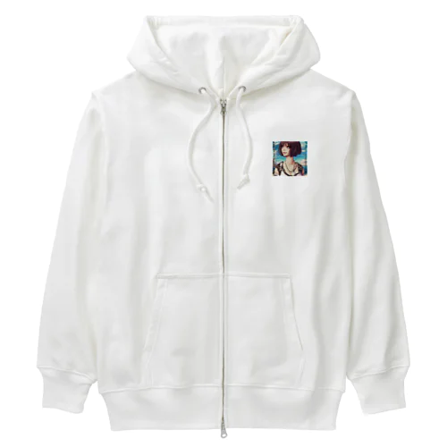 希望に満ちた娘 Heavyweight Zip Hoodie