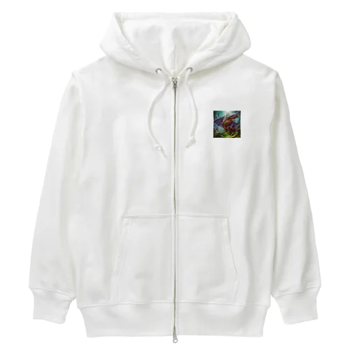 幻想的な龍 Heavyweight Zip Hoodie