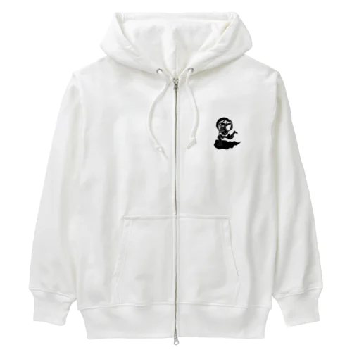 風神 Heavyweight Zip Hoodie