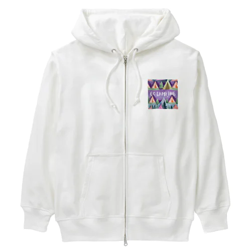 カラフルテントでGO CAMPING Heavyweight Zip Hoodie