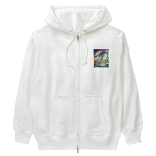 ダブルレインボー Heavyweight Zip Hoodie