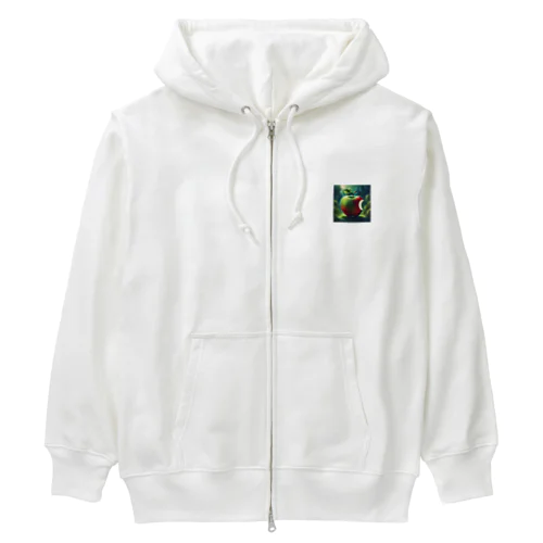 おしゃれ　りんご Heavyweight Zip Hoodie