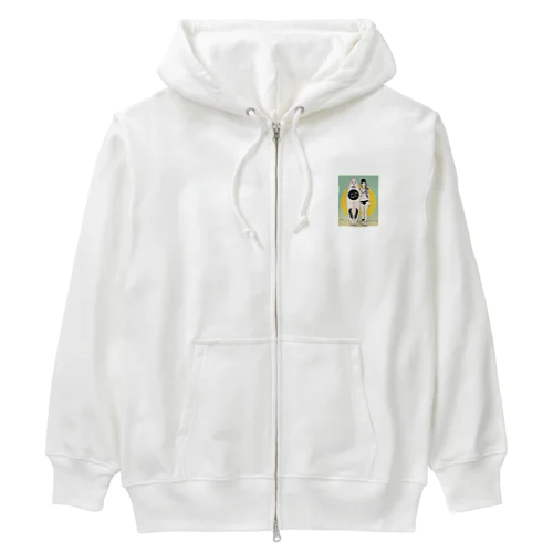 サーファーのさりちゃん Heavyweight Zip Hoodie