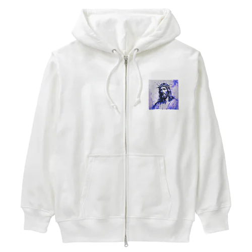 キリスト@2 Heavyweight Zip Hoodie