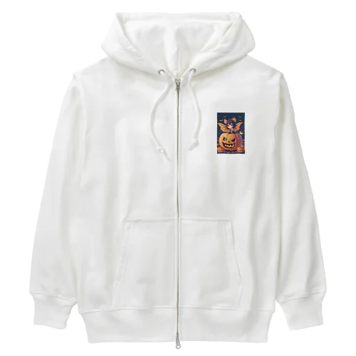 コウモリだって可愛いよね？ Heavyweight Zip Hoodie