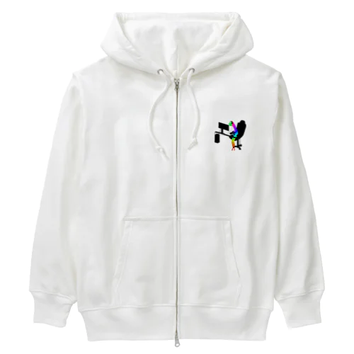 ゲーマーゲーミング芋虫 Heavyweight Zip Hoodie