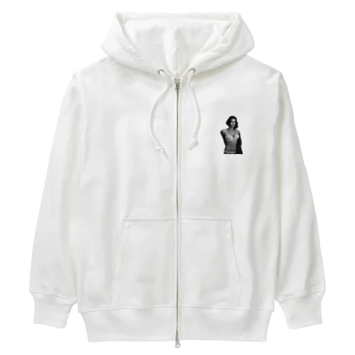 woman Heavyweight Zip Hoodie