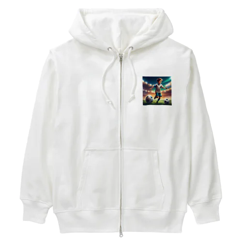 サッカー小僧 Heavyweight Zip Hoodie