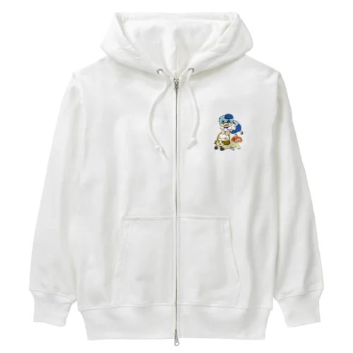 The Land of Cats-002 Heavyweight Zip Hoodie