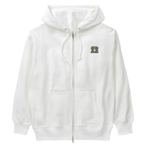 わけわかめ Heavyweight Zip Hoodie