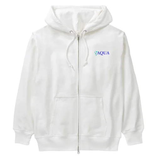 AQUA Heavyweight Zip Hoodie