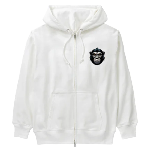 ゴリラ・パワー・プラッシュ Heavyweight Zip Hoodie