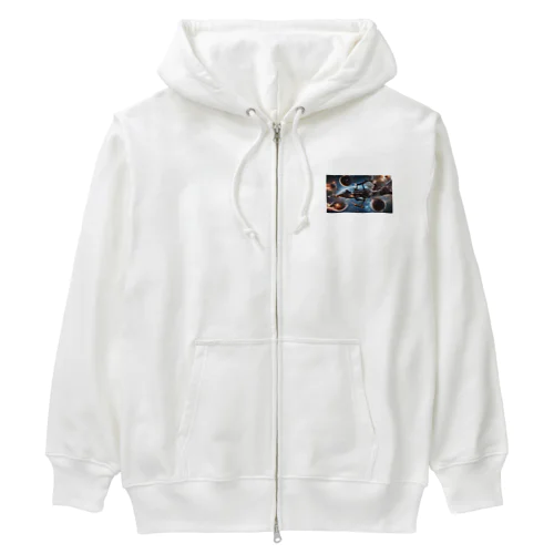 スペース空間 Heavyweight Zip Hoodie