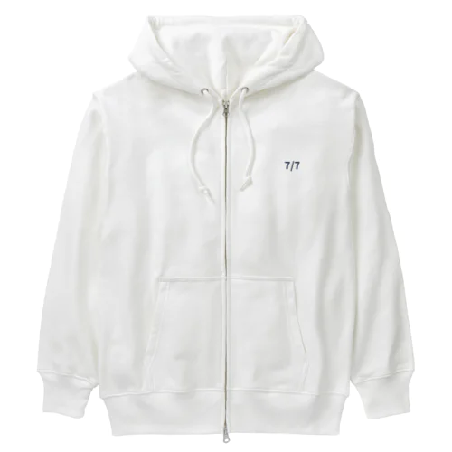 日付グッズ7/7バージョン Heavyweight Zip Hoodie