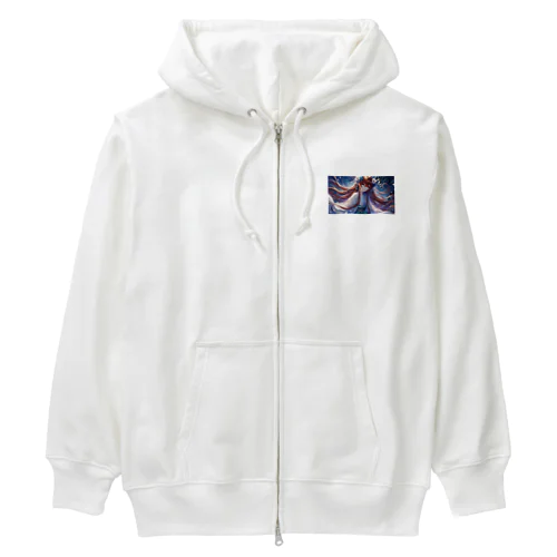 「星屑の舞う森の守り手」 Heavyweight Zip Hoodie