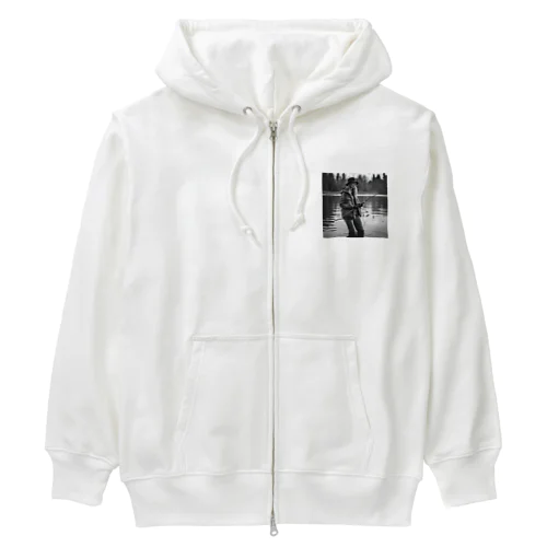 釣り女子 Heavyweight Zip Hoodie