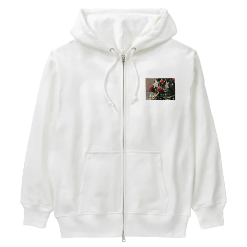 クリスマスツリーの飾り Heavyweight Zip Hoodie