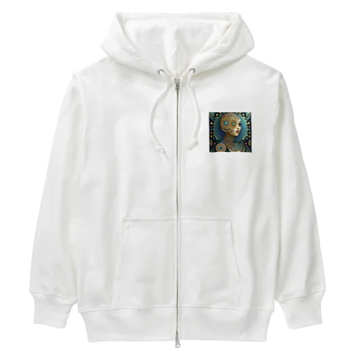 おしゃれアルゴリズム女神 Heavyweight Zip Hoodie