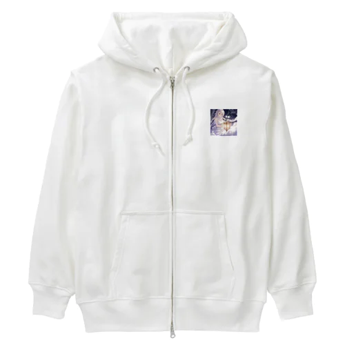 花と光 Heavyweight Zip Hoodie