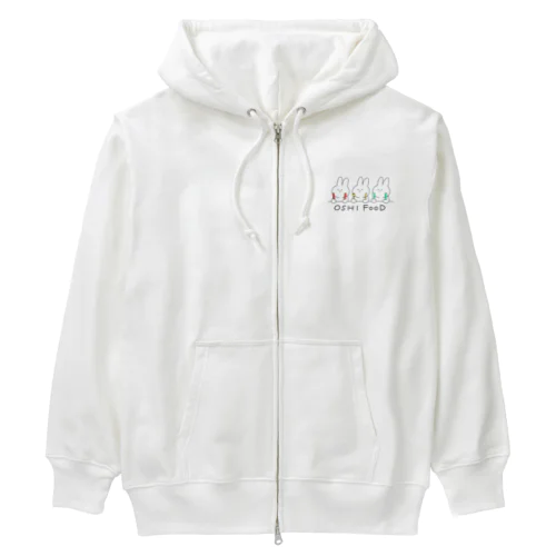 OSHI FOOD Heavyweight Zip Hoodie