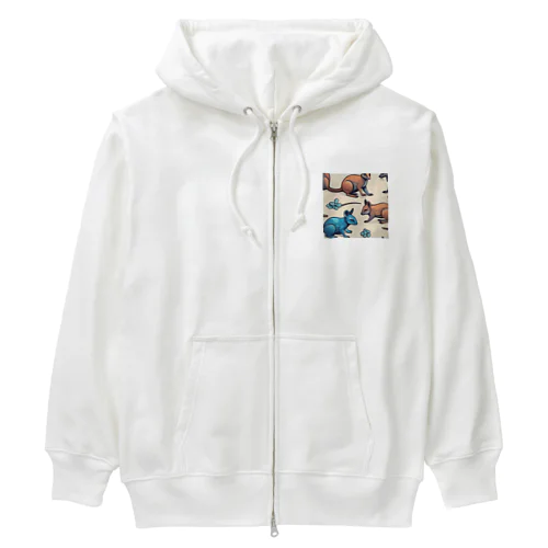 オーストラリアの魅力 Heavyweight Zip Hoodie