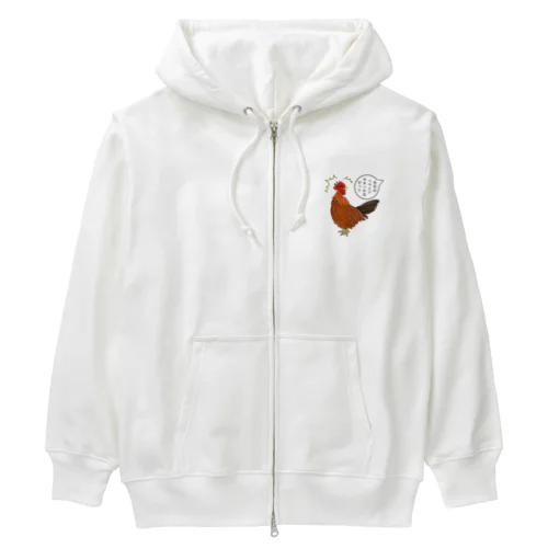 フライドチキンの日 Heavyweight Zip Hoodie