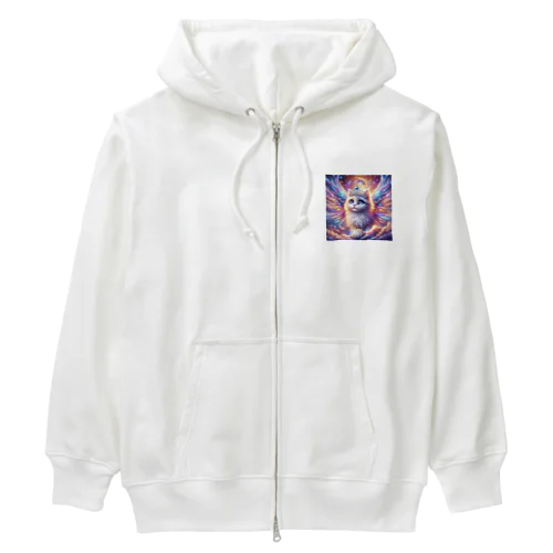 銀河姫猫伝説Ｓ Heavyweight Zip Hoodie