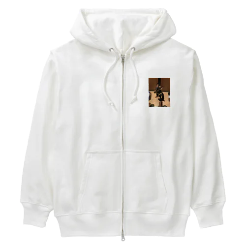 なんかよんだ　犬 Heavyweight Zip Hoodie