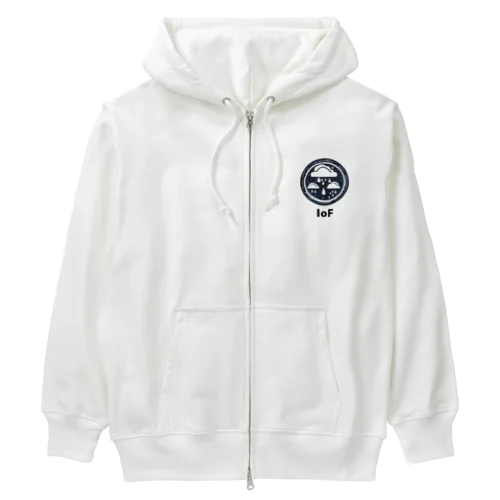 天雨 Heavyweight Zip Hoodie