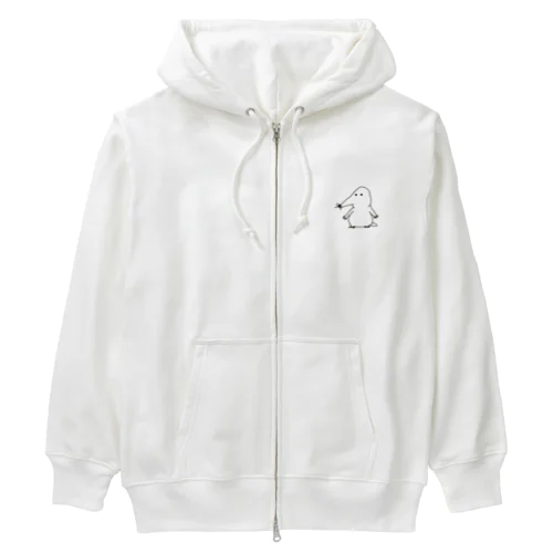 孤独のもぐら Heavyweight Zip Hoodie