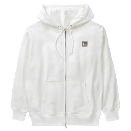 ジャパニーズわんこShiba Heavyweight Zip Hoodie