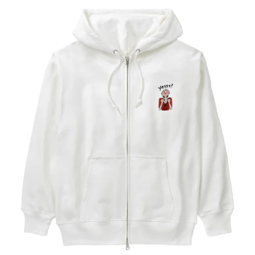 YES! ポジティブWoman Heavyweight Zip Hoodie