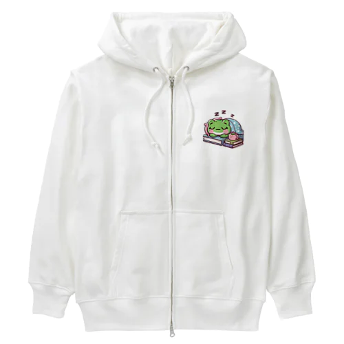 Sleeping frogs(熟睡する蛙) Heavyweight Zip Hoodie