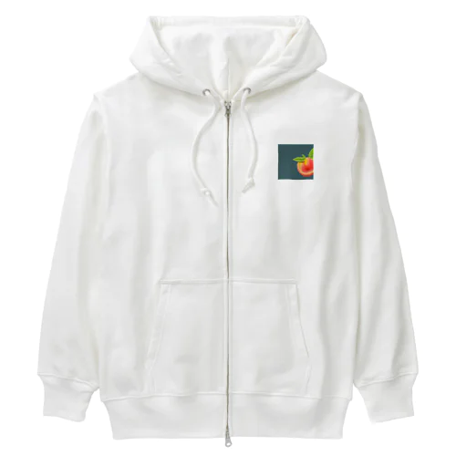 フレッシュなモモ Heavyweight Zip Hoodie