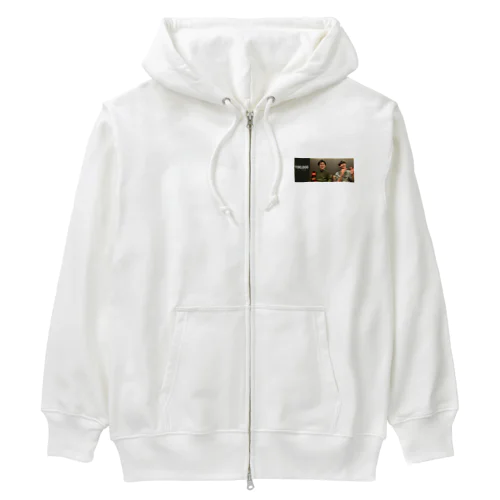 ラッキーマイン10万人達成記念！ Heavyweight Zip Hoodie