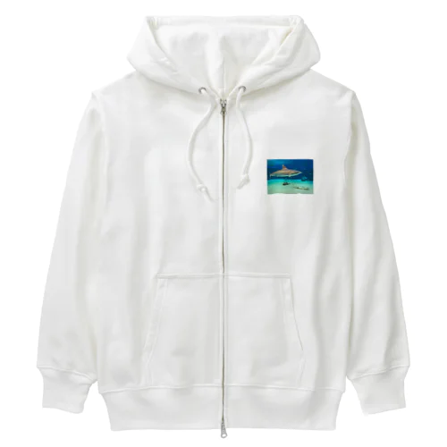 さめザメくんグッズ Heavyweight Zip Hoodie