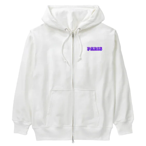 パリの街並み❷ Heavyweight Zip Hoodie