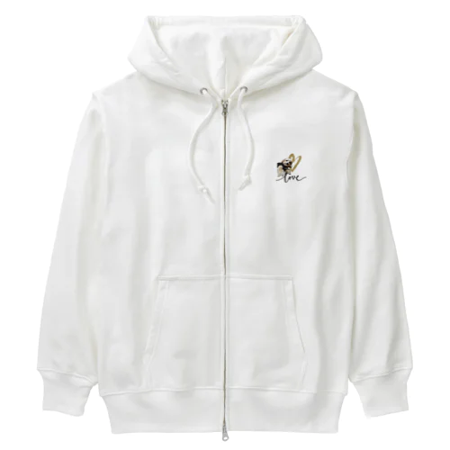 LOVE マヨくん Heavyweight Zip Hoodie