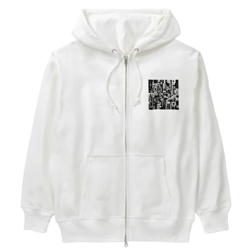 ジオメトリックハーモニー Heavyweight Zip Hoodie