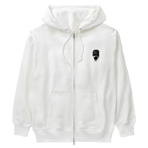 真俯瞰四(マフカンヨン) Heavyweight Zip Hoodie