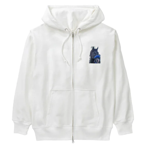 菊花賞馬　ドウレッツア Heavyweight Zip Hoodie