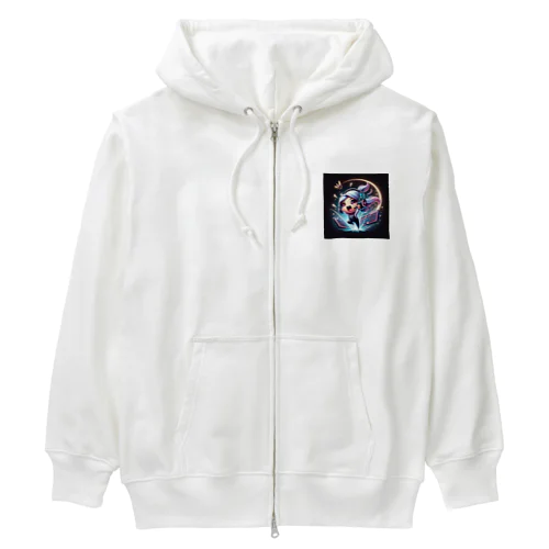 ゲーミング少女ピーシー Heavyweight Zip Hoodie